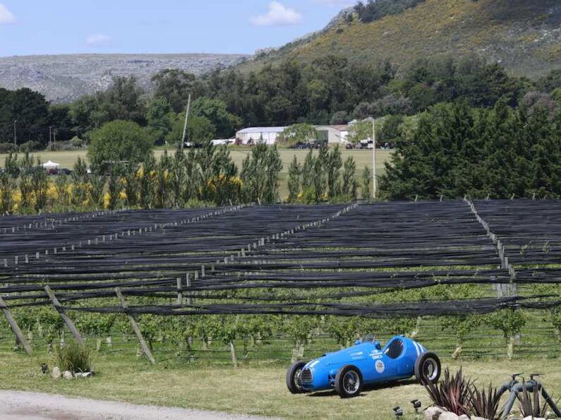 Autos legendarios y vinos de autor: Un encuentro único en la tierra de Fangio